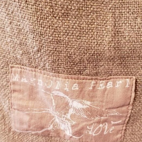 MAGNOLIA PEARL JACKET HOMESPUN LINEN IN NATURAL - Picture 10 of 10